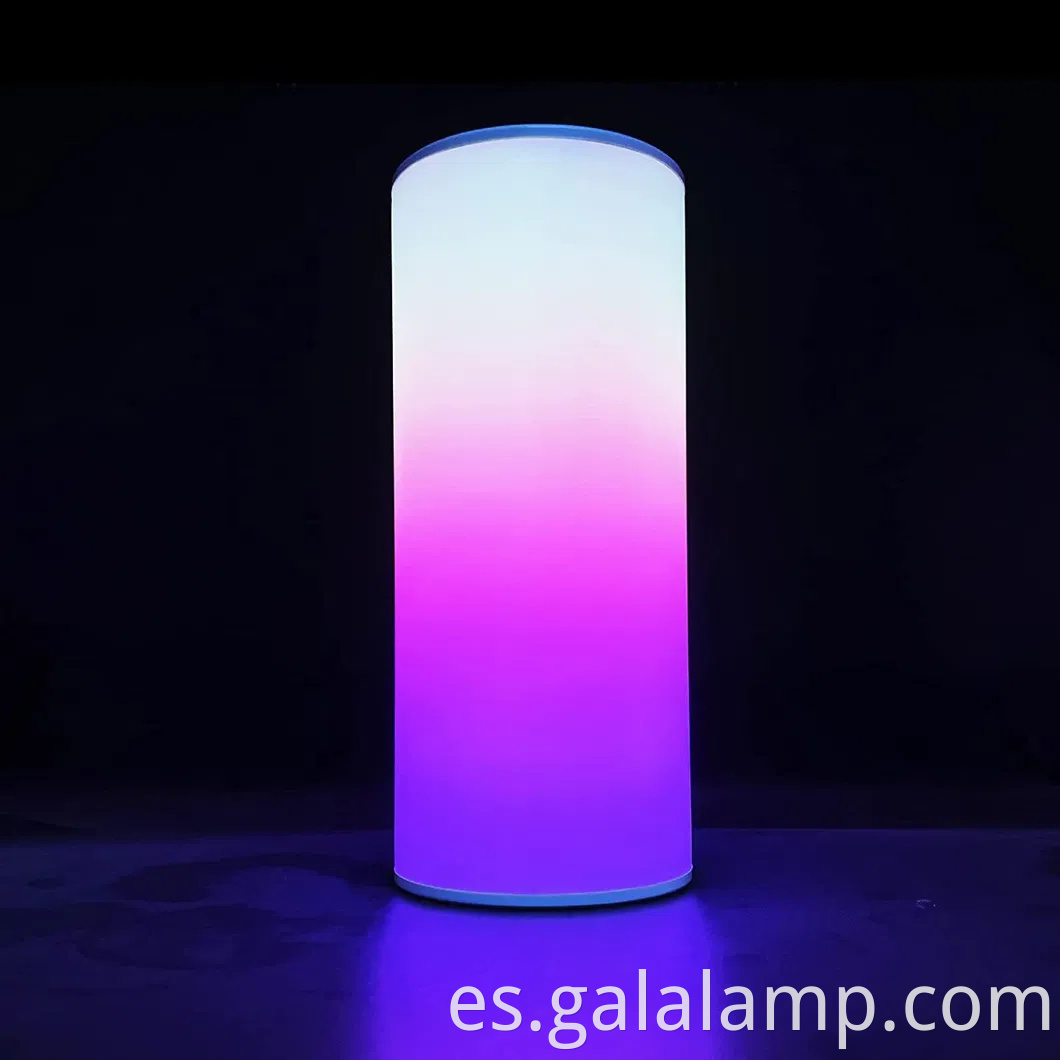 Lámpara de noche mágica colorida para el ambiente de dormitorio